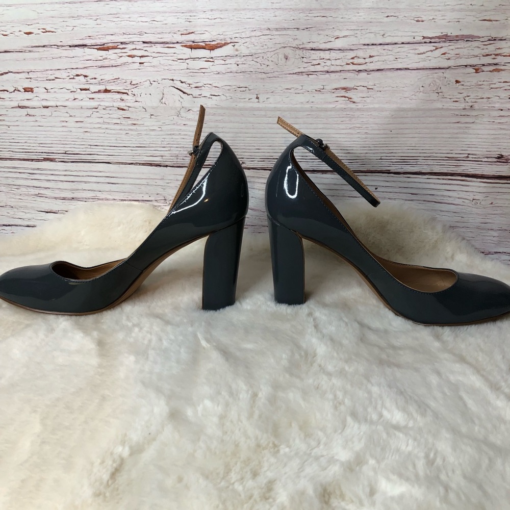 Banana Republic Glossy Strap Heels 9